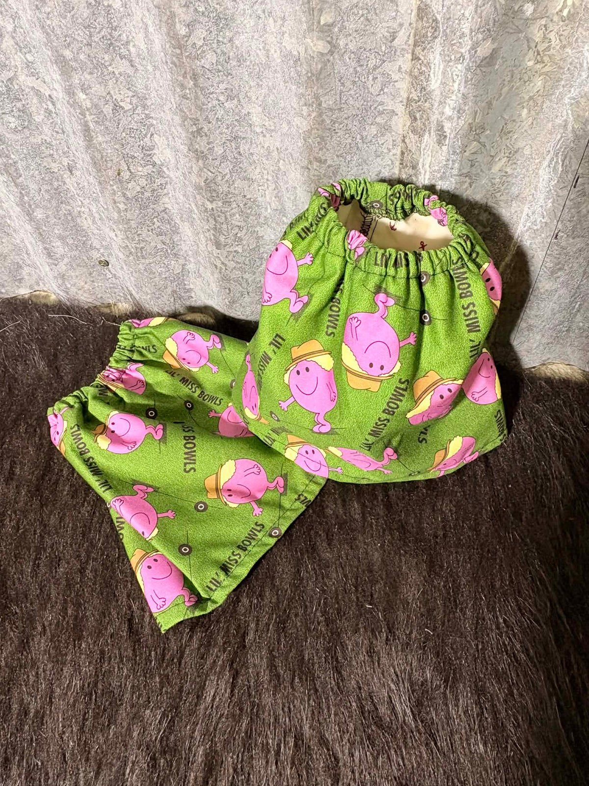 Fabric sock savers- Lil Miss Bowls