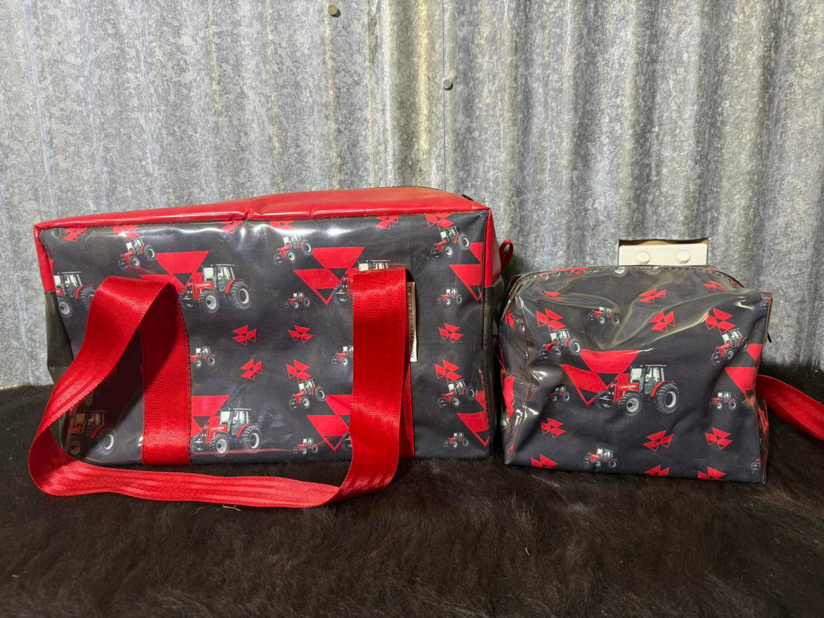 Ready made Overnight bag and toiletry bag set - Massey Ferguson Tractors