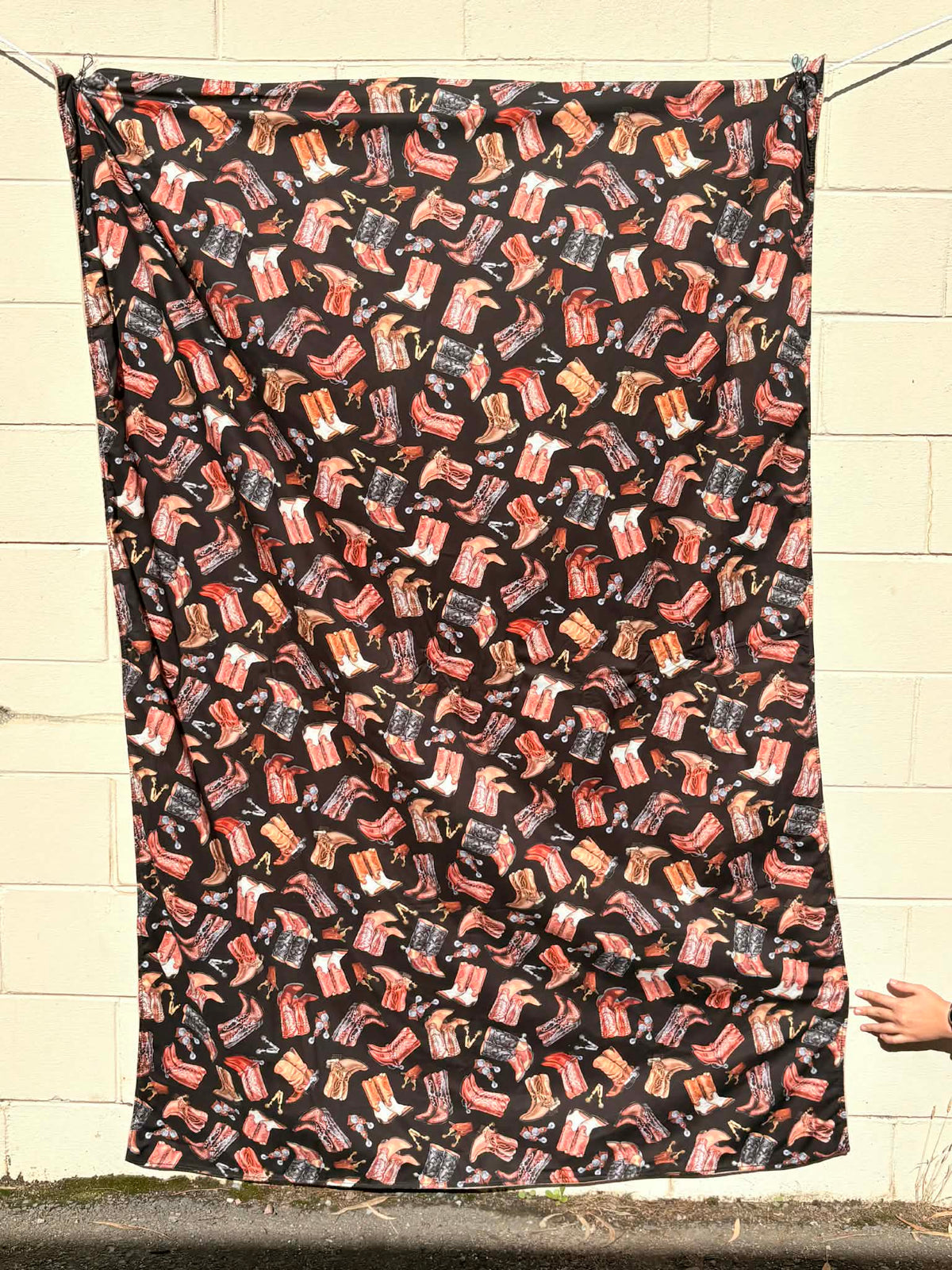 Swag blanket - Cowboy boots