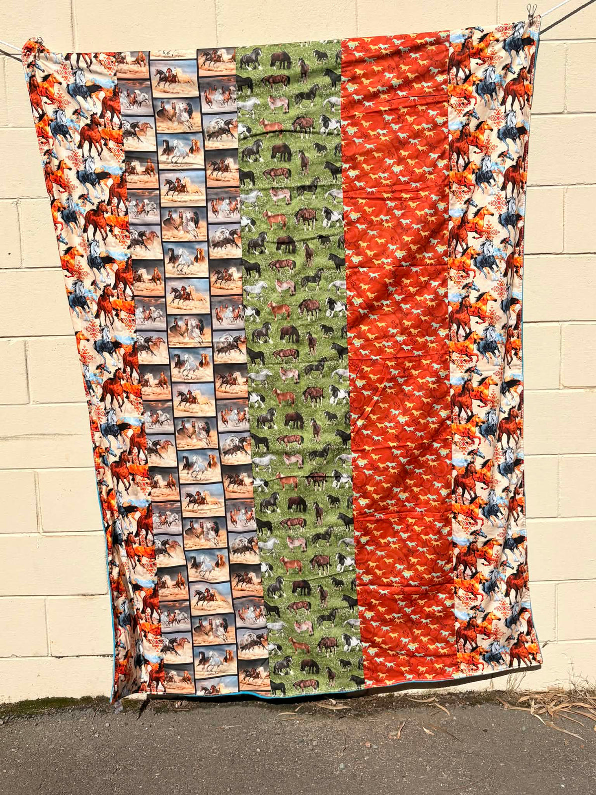 Swag blanket - Horses 2