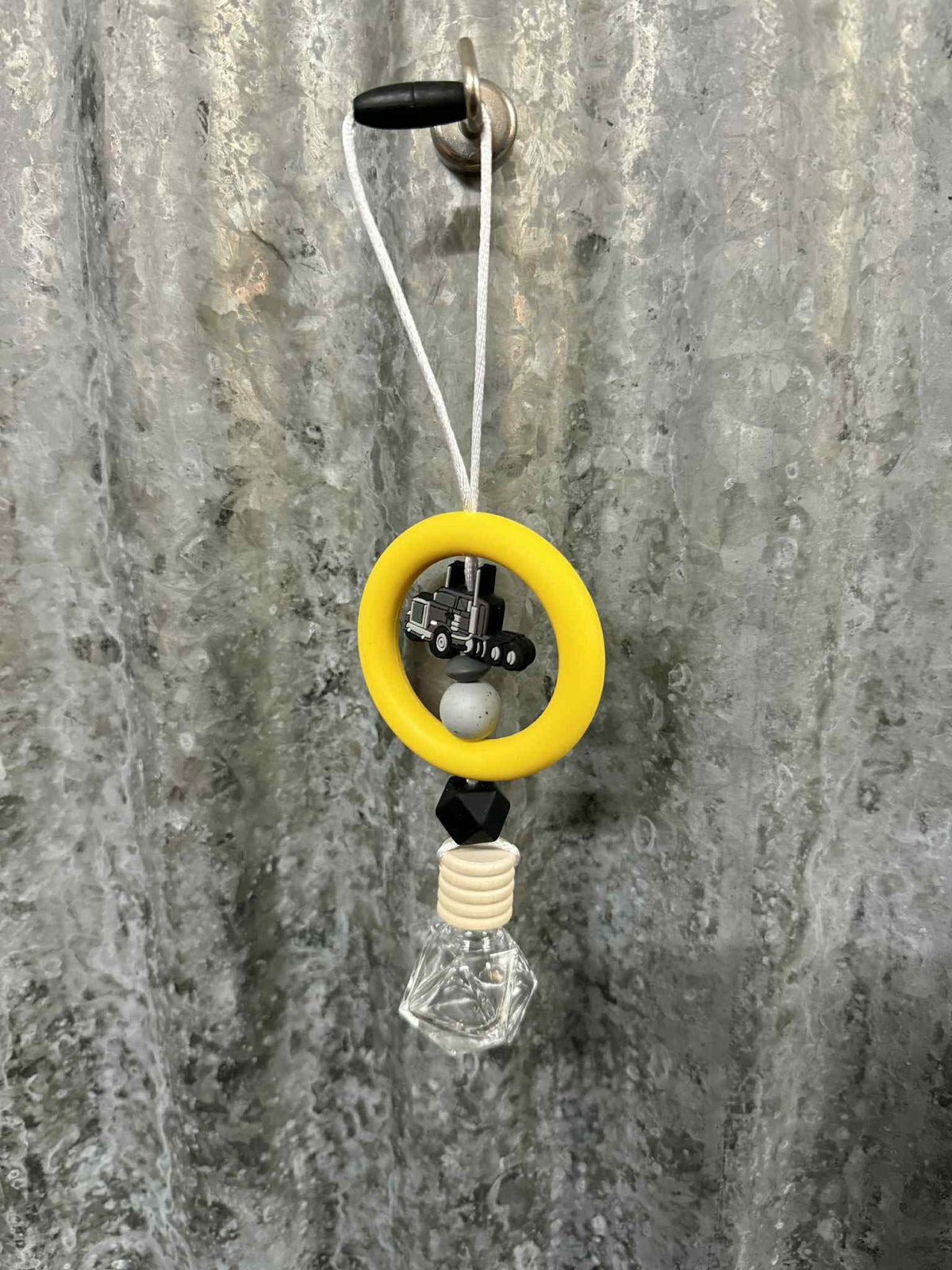 Ring Car Freshener - Black Truck