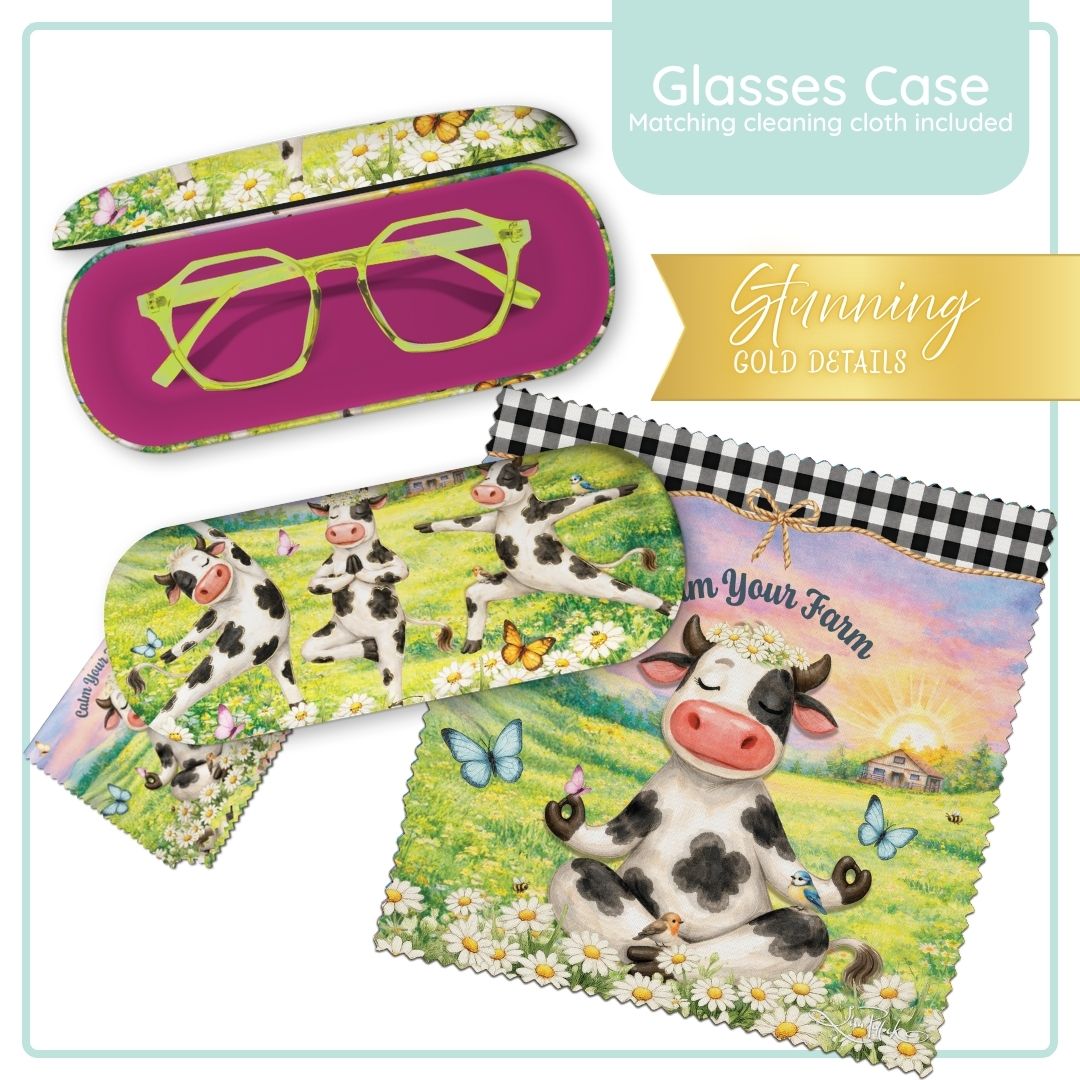 Lisa Pollock - Glasses case - PRE ORDER - Calm your farm