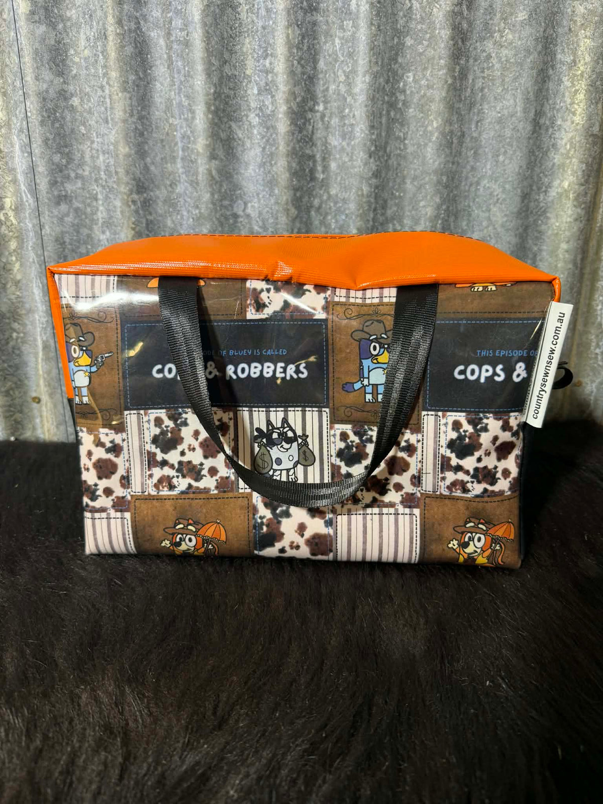 Large Toiletry Bag - Cops and robbers