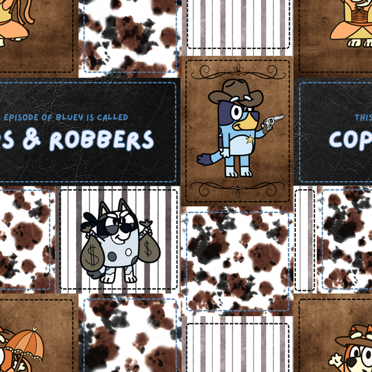 Pre Order Swag Blanket - Cops and Robbers