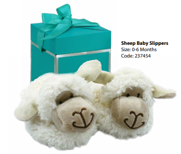 Sheep slippers 0-6 months
