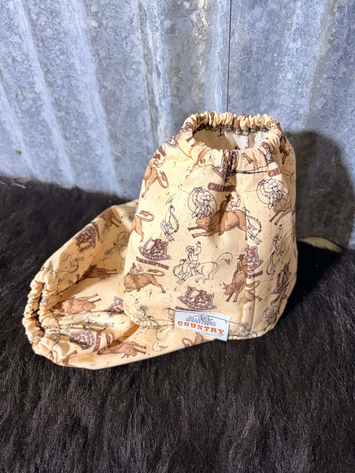 Fabric sock savers- Rodeo champion