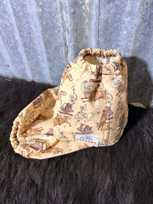 Fabric sock savers- Rodeo champion