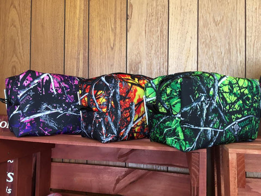 Full Camo Box Toiletry Bag
