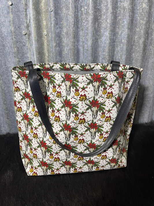 Fabric Shopping bag - (Ready Made) Skull