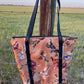 Fabric Shopping bag with ZIP - (Ready Made) Saddle broncs