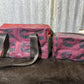 Ready made Overnight bag and toiletry bag set - C Maroon