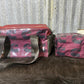 Ready made Overnight bag and toiletry bag set - C Maroon