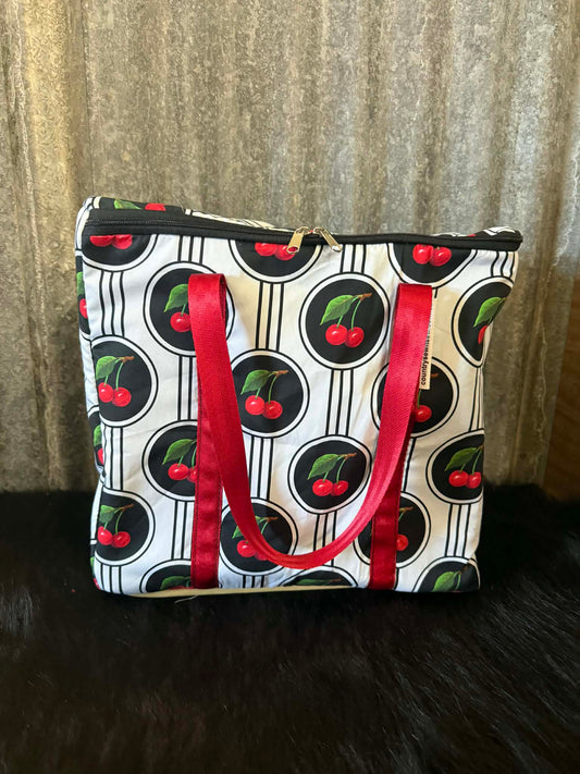 Insulated cooler bag - Cherries