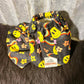 Fabric sock savers- Smiles, rainbows and flowers
