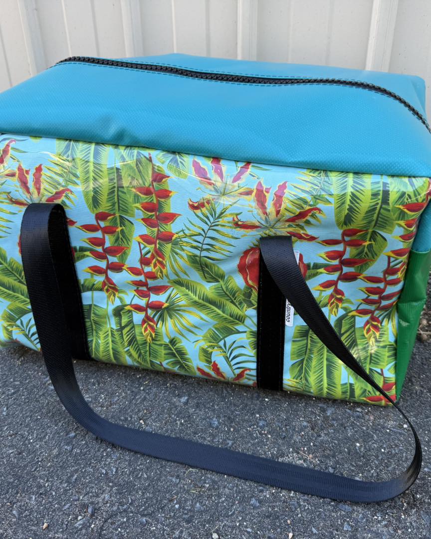 pvc overnight bag - Palms