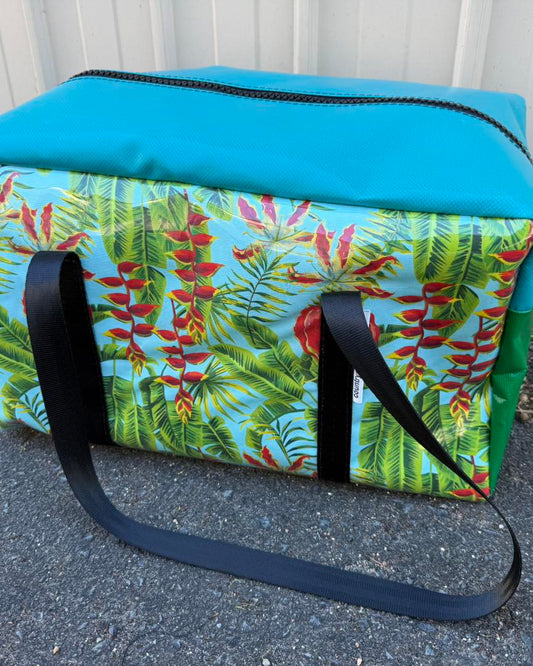 pvc overnight bag - Palms