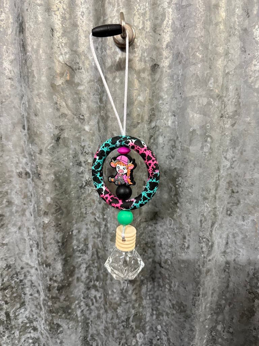Ring Car Freshener - Multicolour and Highland