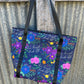 Fabric Shopping bag with ZIP - you choose everything