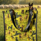 Pvc and fabric shopping bag - Kelpies