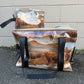 PVC MEDIUM overnight bag and Toiletry bag set - Highland Cows