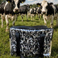 pvc MEDIUM overnight bag - Dairy Cows