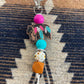 Keyring, beaded - Navajo horse