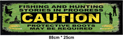 Bar Mat - Fishing and Hunting