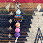 Keyring, beaded - Your mental health matters