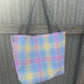 Mesh Shopping bag - (Ready Made) - pink
