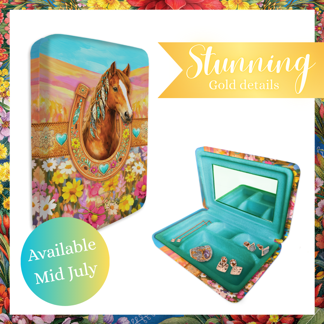 Lisa Pollock Jewellery Case - PRE ORDER - Lucky Country