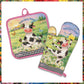 Lisa Pollock -Oven mitt and pot holder - PRE ORDER - Calm your farm