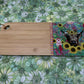 Lisa Pollock Bamboo Medium Platter Board - Carnival Cow