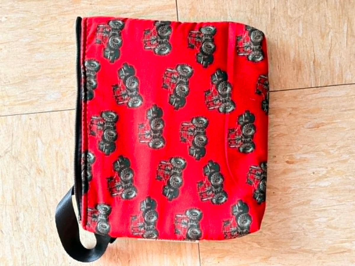 SALE- Red Tractor Fleece lined Case