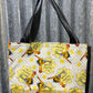 Fabric Shopping bag - (Ready Made) -SWEARING - I'm a delicate F&*king flower